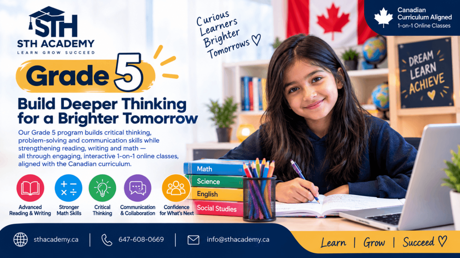 Grade 5 – Think Deeper, Learn Smarter