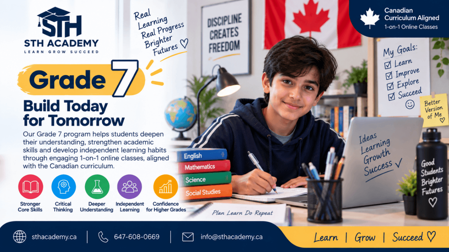 Grade 7 – Think Critically, Learn Independently