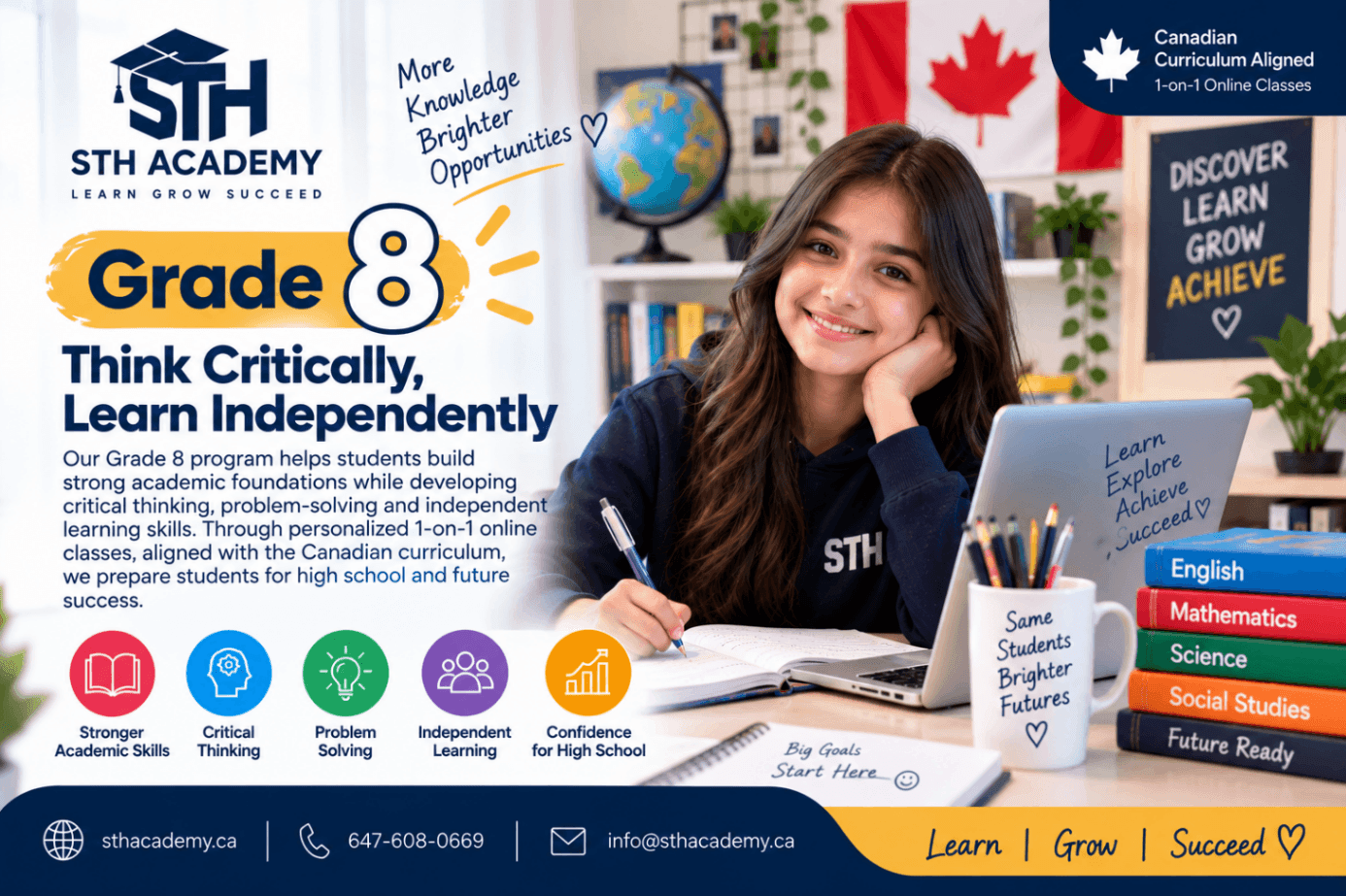 Grade 8 – Prepare Today, Lead Tomorrow