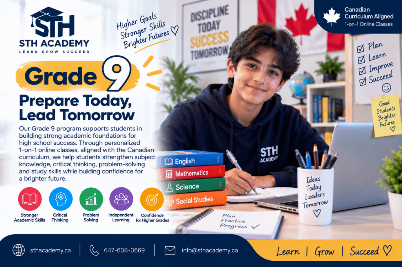 Grade 9 – Build Strong Foundations for High School Success