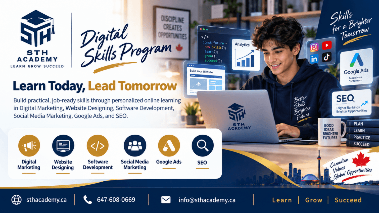 Digital Skills Program – Learn Today, Lead Tomorrow