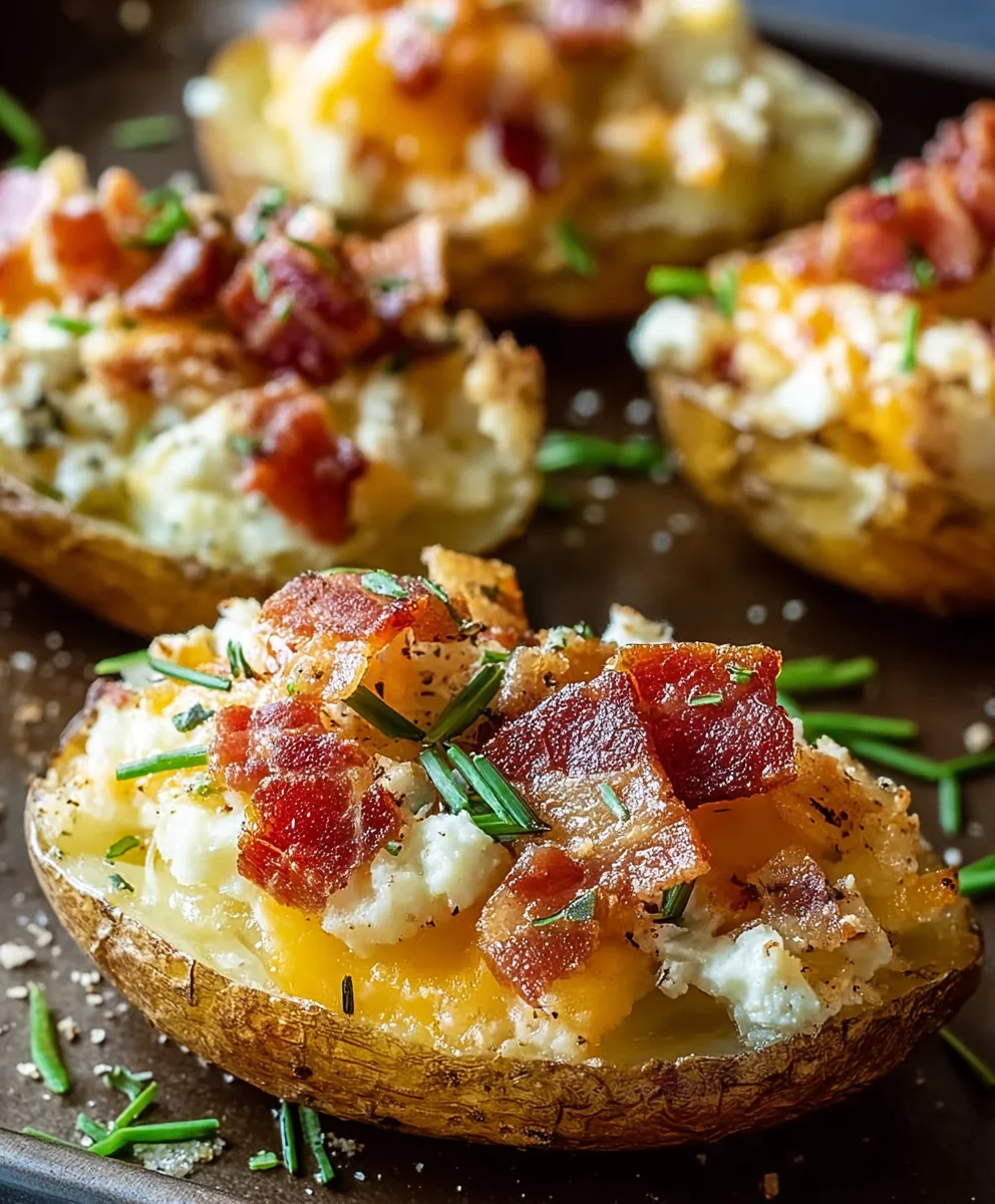 Loaded Smashed Potatoes Recipe: Crispy, Cheesy & Delicious