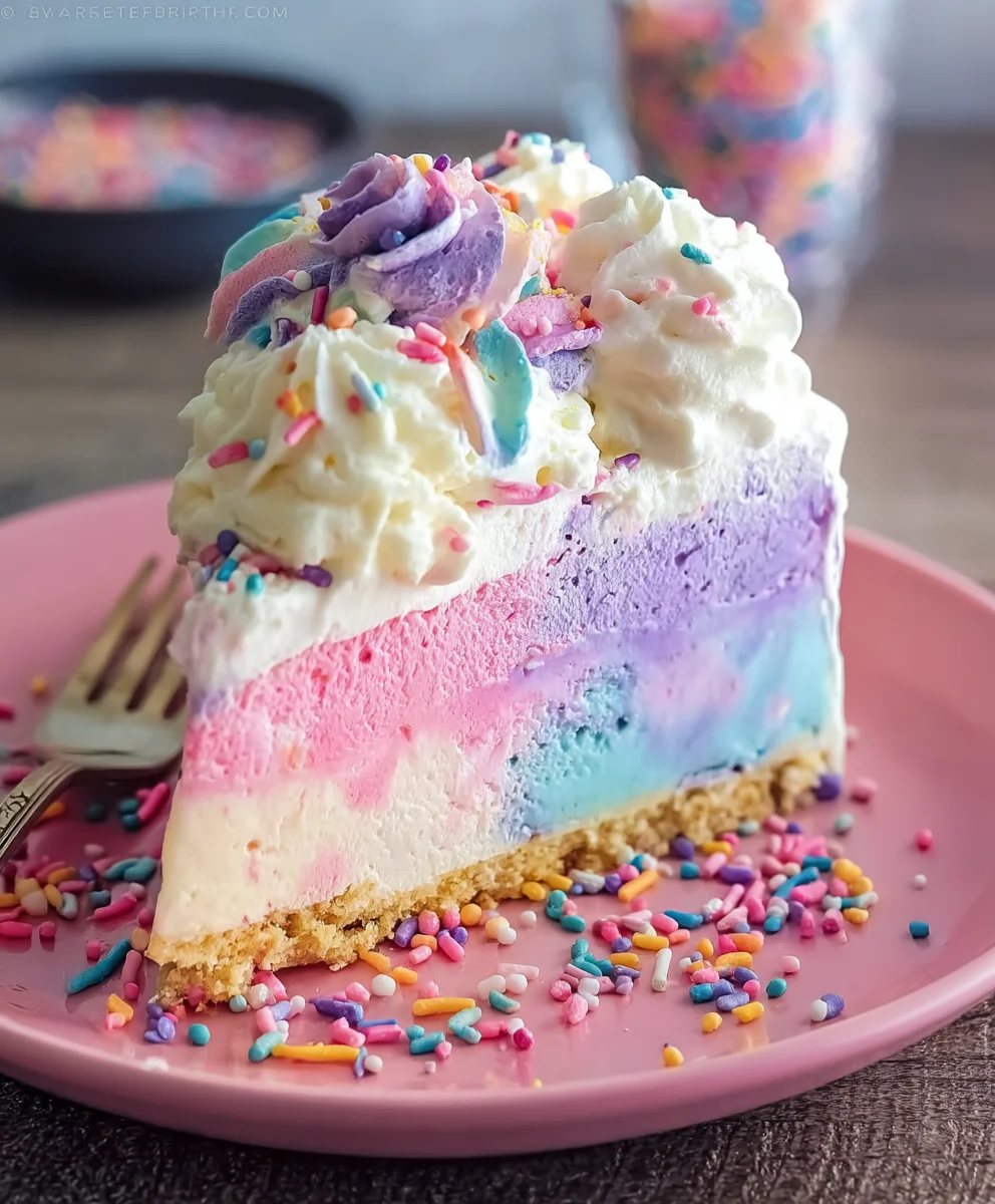 Ultimate Unicorn Ice Cream Cake: Magical & Easy Recipe!