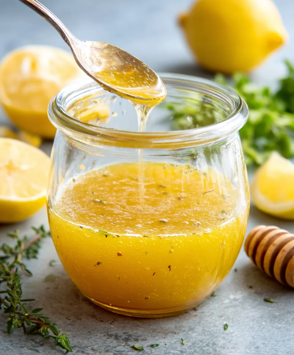 Honey Lemon Vinaigrette Recipe: Easy, Bright & Zesty Dressing
