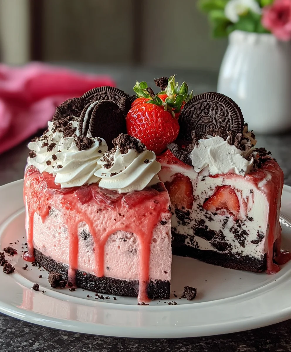 Best Strawberry Oreo Cake: Simple, Sweet, & Irresistible