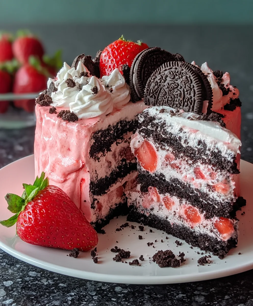 Best Strawberry Oreo Cake: Simple, Sweet, & Irresistible
