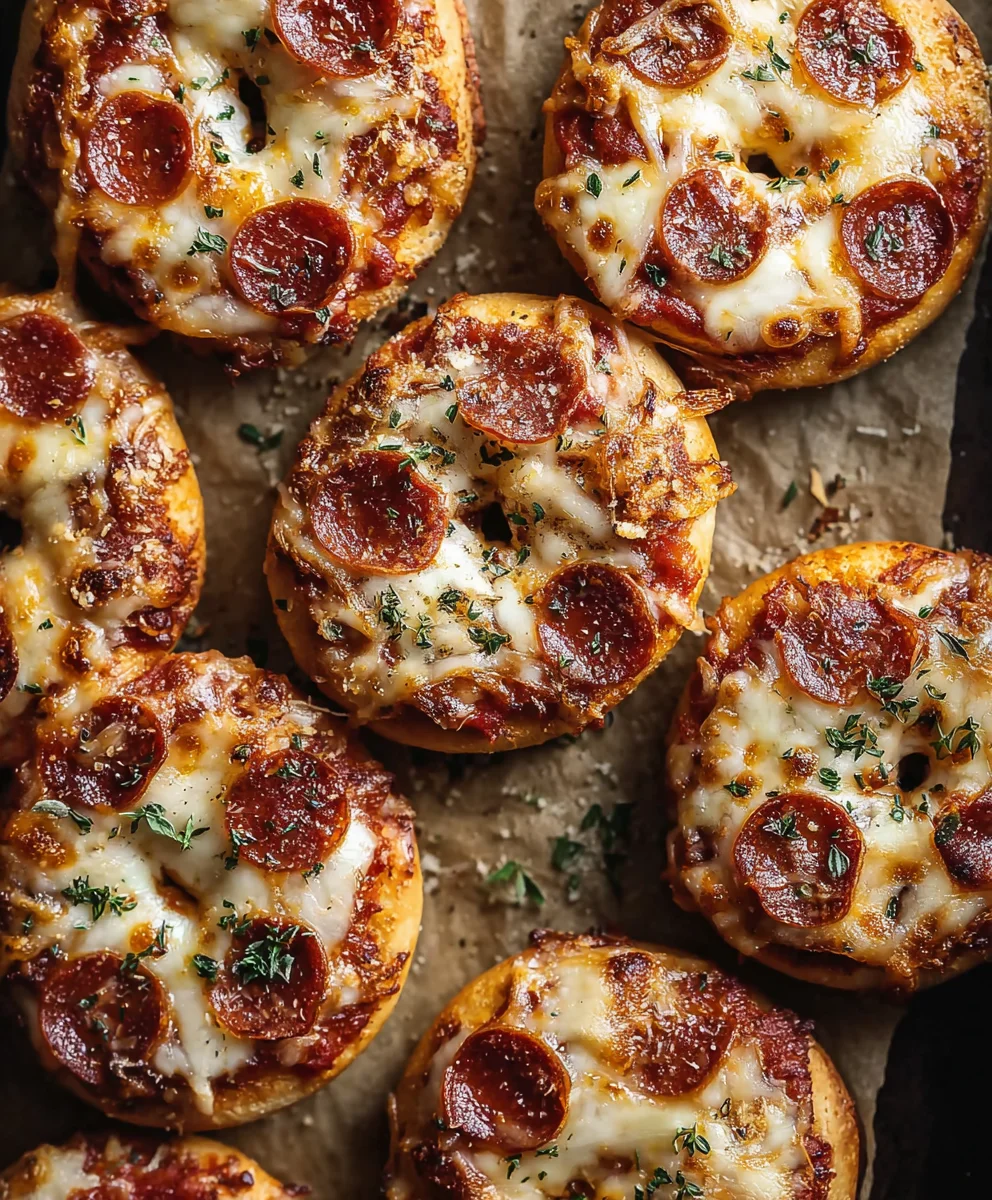 Easy Homemade Pizza Bagels-Quick & Delicious Recipe