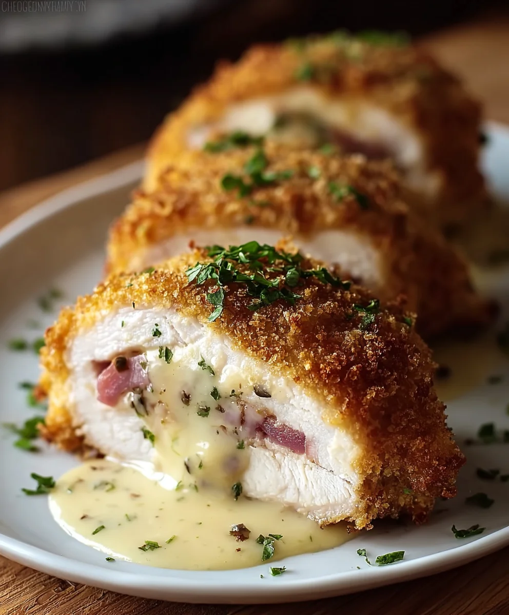 Easy Chicken Cordon Bleu Recipe-Family Favorite