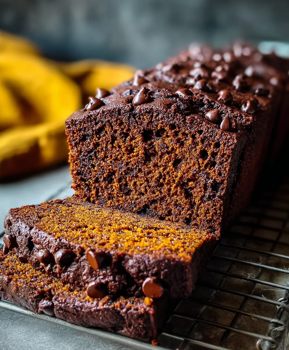 Delicious Chocolate Pumpkin Bread Recipe