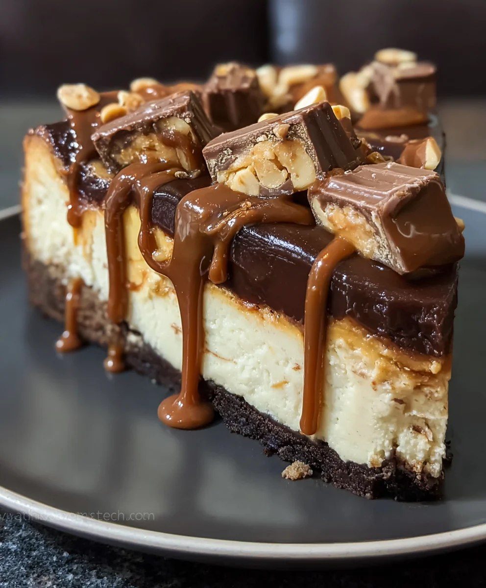 Decadent Snickers Cheesecake Recipe-Ultimate Treat