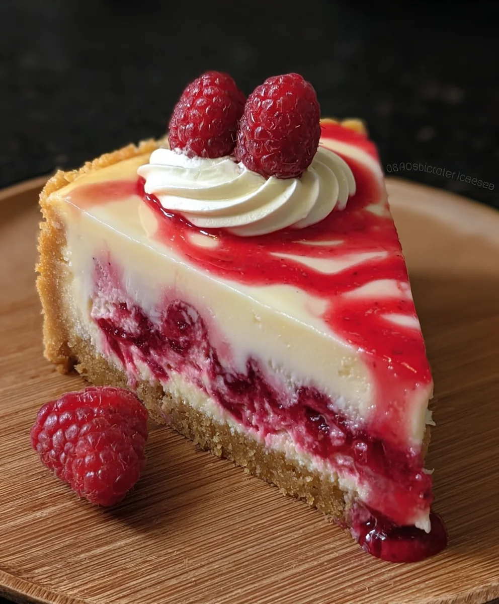 Easy Raspberry Cheesecake Recipe-Decadent Dessert