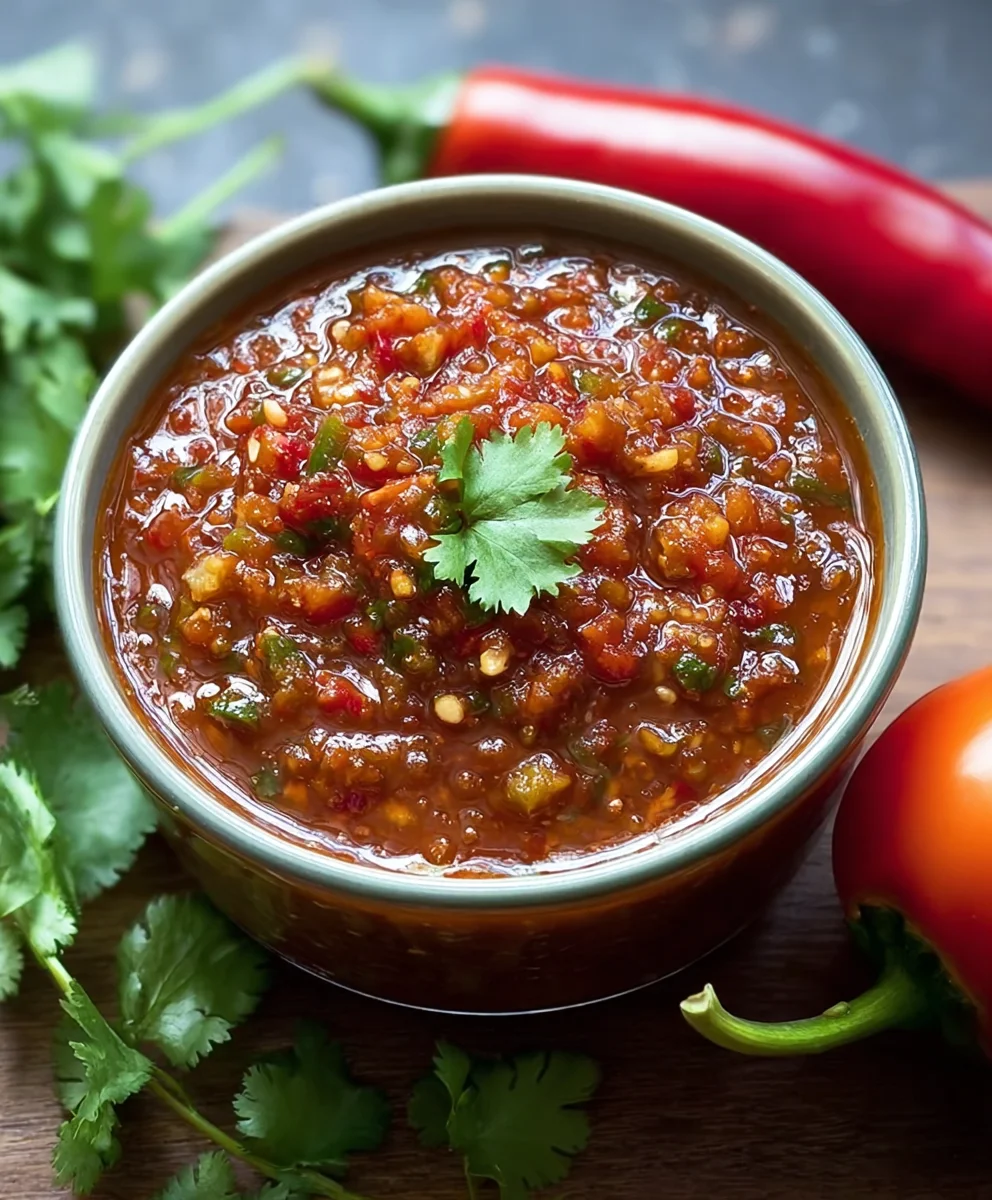Spicy Chili de Arbol Salsa-Bold Flavorful Kick