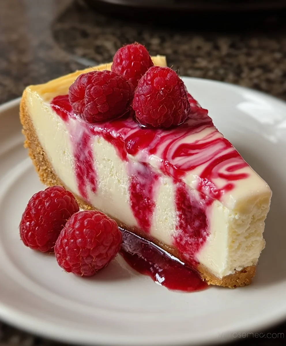Best Raspberry Cheesecake Recipe - Creamy Dessert