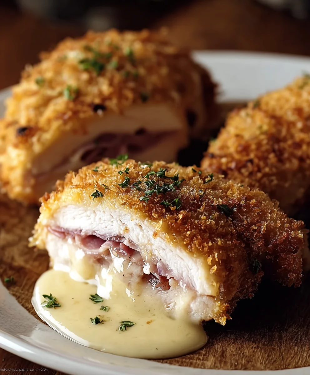 Easy Chicken Cordon Bleu Recipe-Family Favorite