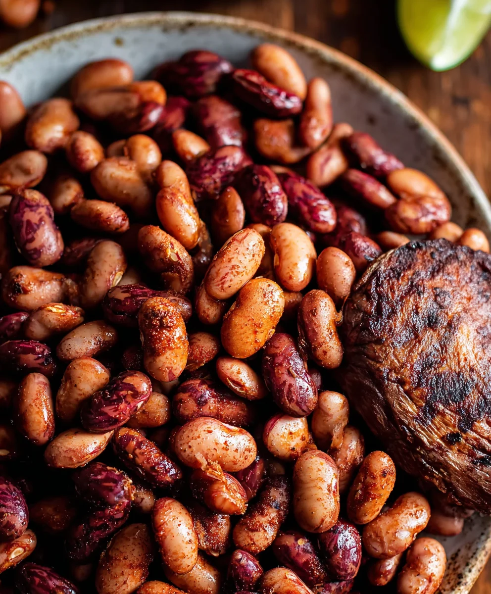 Santa Maria Pinquito Beans - Smoky Beef Recipe