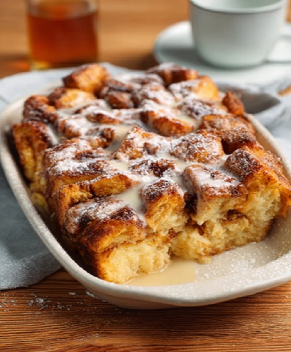 Cinnamon Roll French Toast Casserole - Best Breakfast Bake