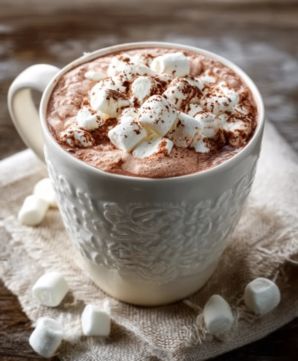 Cozy Homemade Hot Cocoa With Marshmallows Recipe