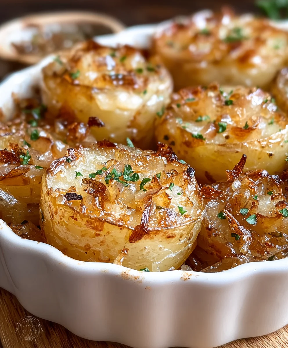 Delicious French Onion Potatoes- Easy Side Dish