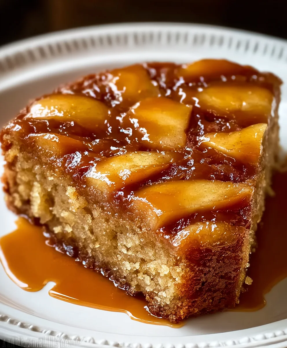 Easy Caramel Apple Cake Recipe Delicious & Moist