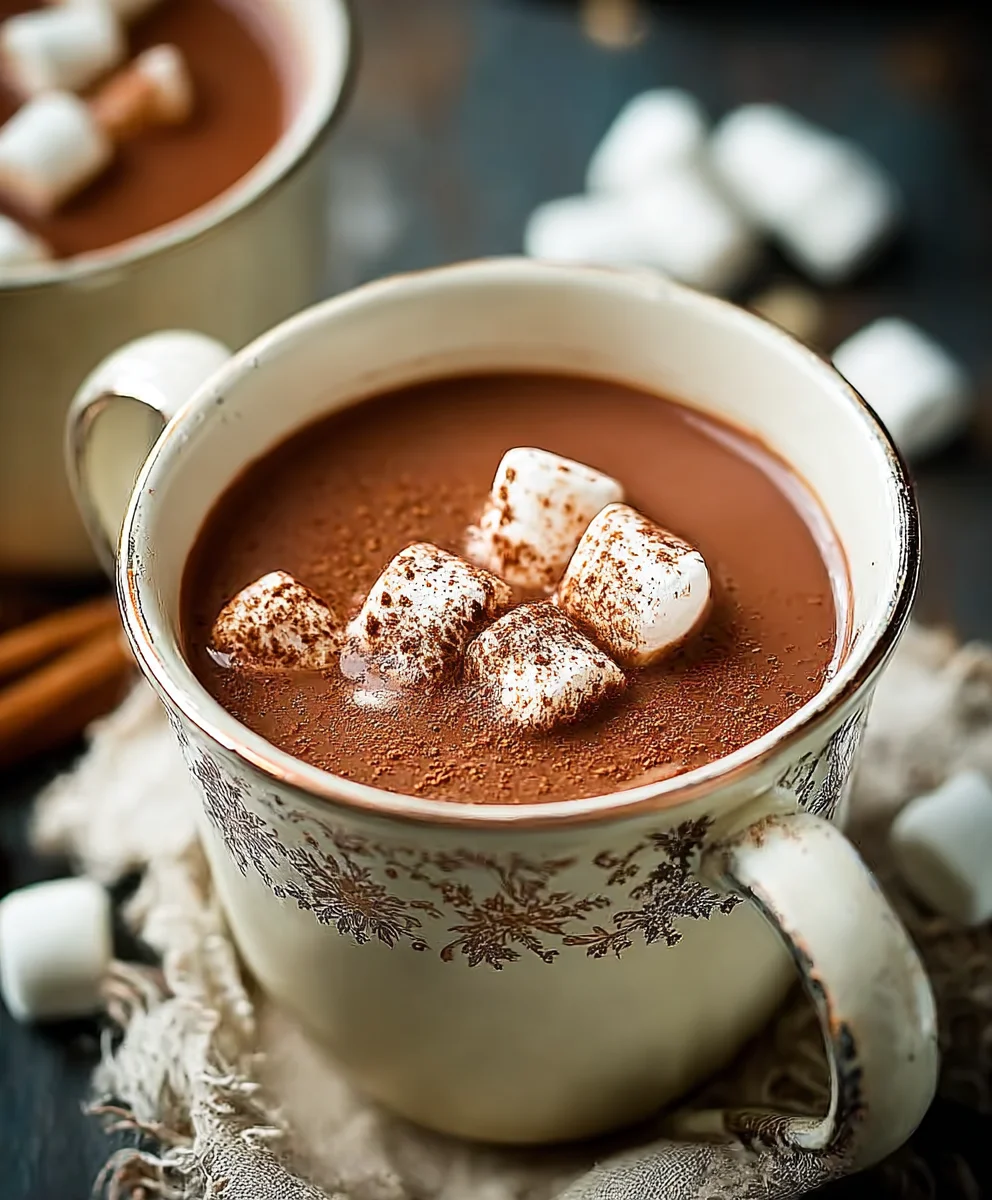Spicy Mexican Hot Chocolate- Rich Flavor Drink