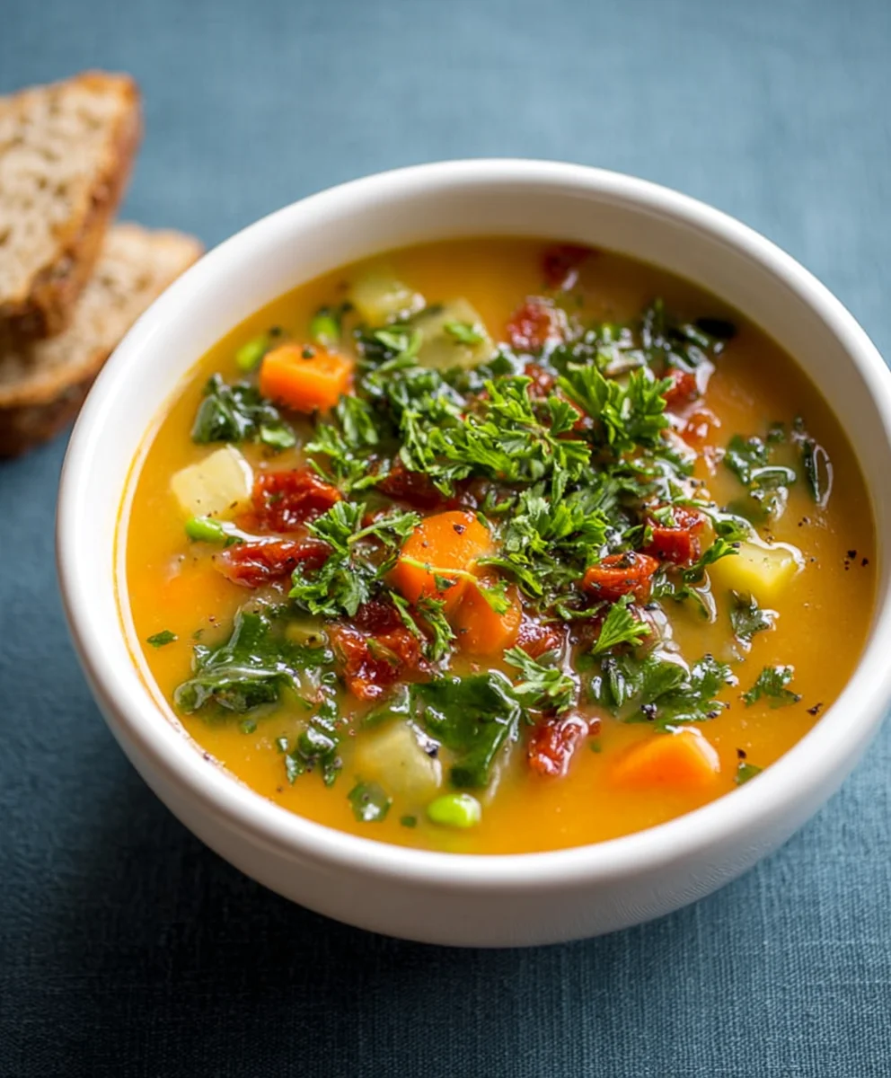 Hearty Vegetable Soup Recipe - Delicious & Healthy Comfort Food