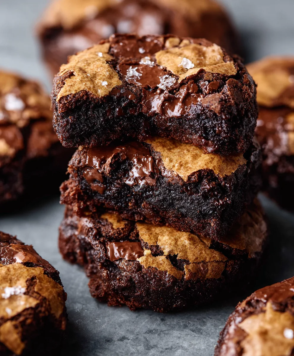Fudgy Chewy Brookies-Best Dessert Ever