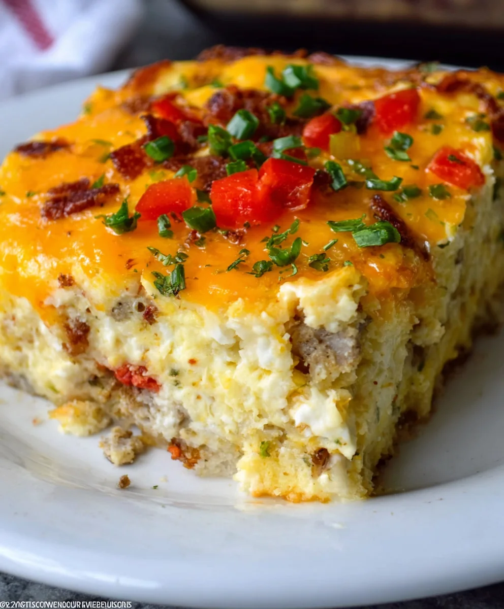 Pioneer Woman Breakfast Casserole- Easy Beef Sausage Bake