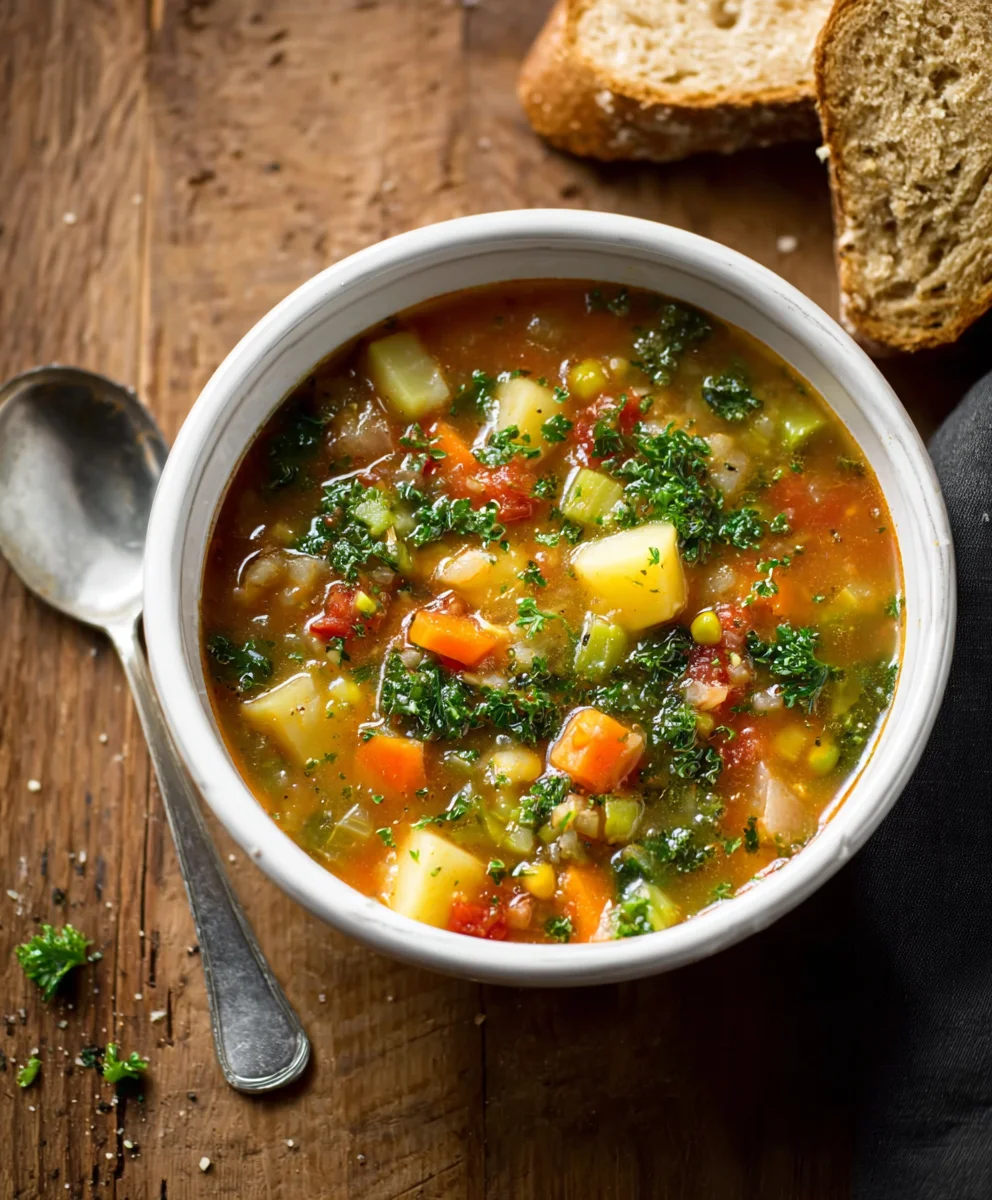 Hearty Vegetable Soup Recipe - Delicious & Healthy Comfort Food
