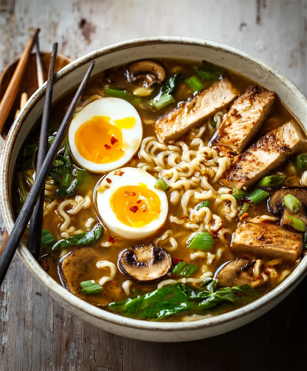 Easy Homemade Ramen - Delicious Beef Broth Recipe