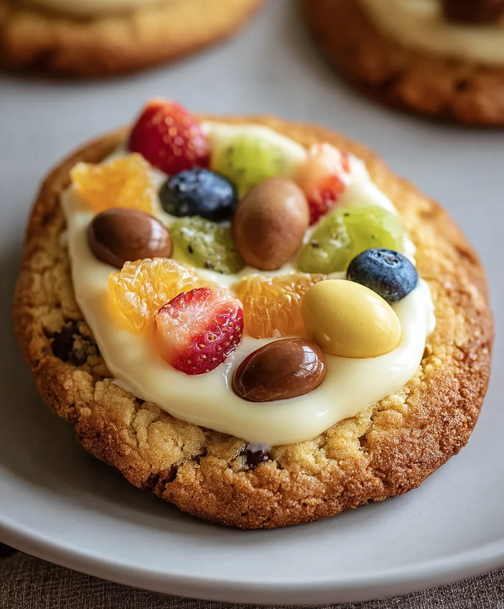 Easter Egg Fruit Cookies- Delicious & Easy Recipe