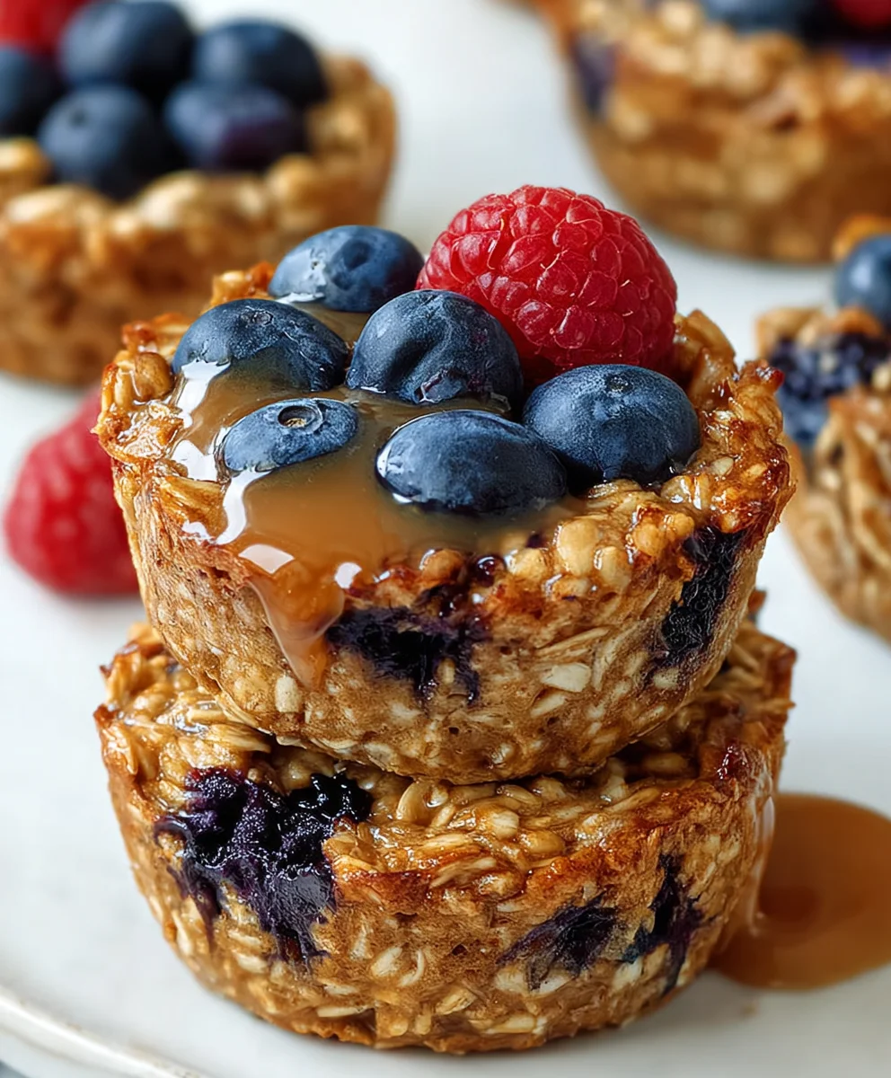 Easy Baked Oatmeal Breakfast Cups - Healthy Start