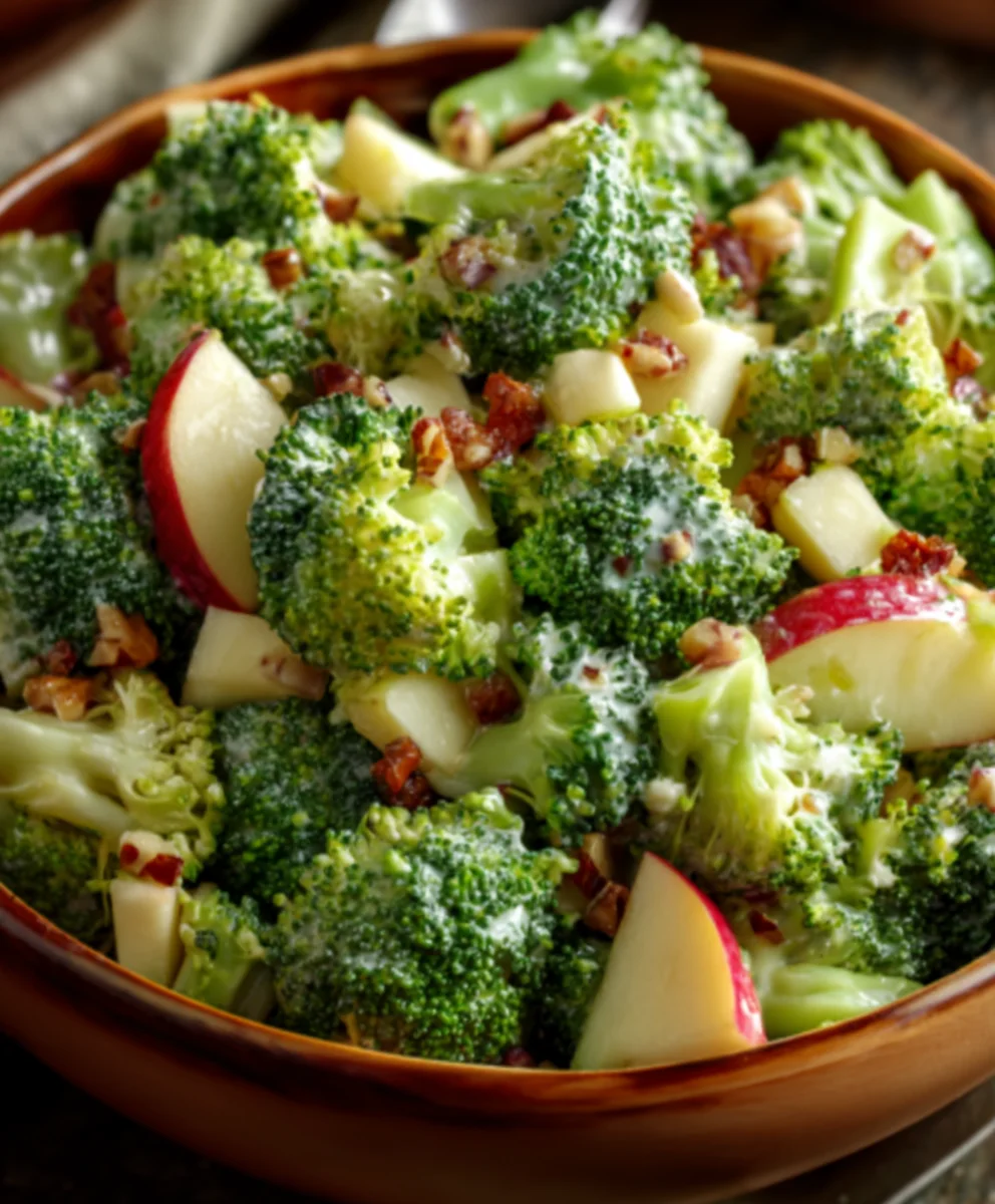 Crisp Honeycrisp Apple Broccoli Salad Delight