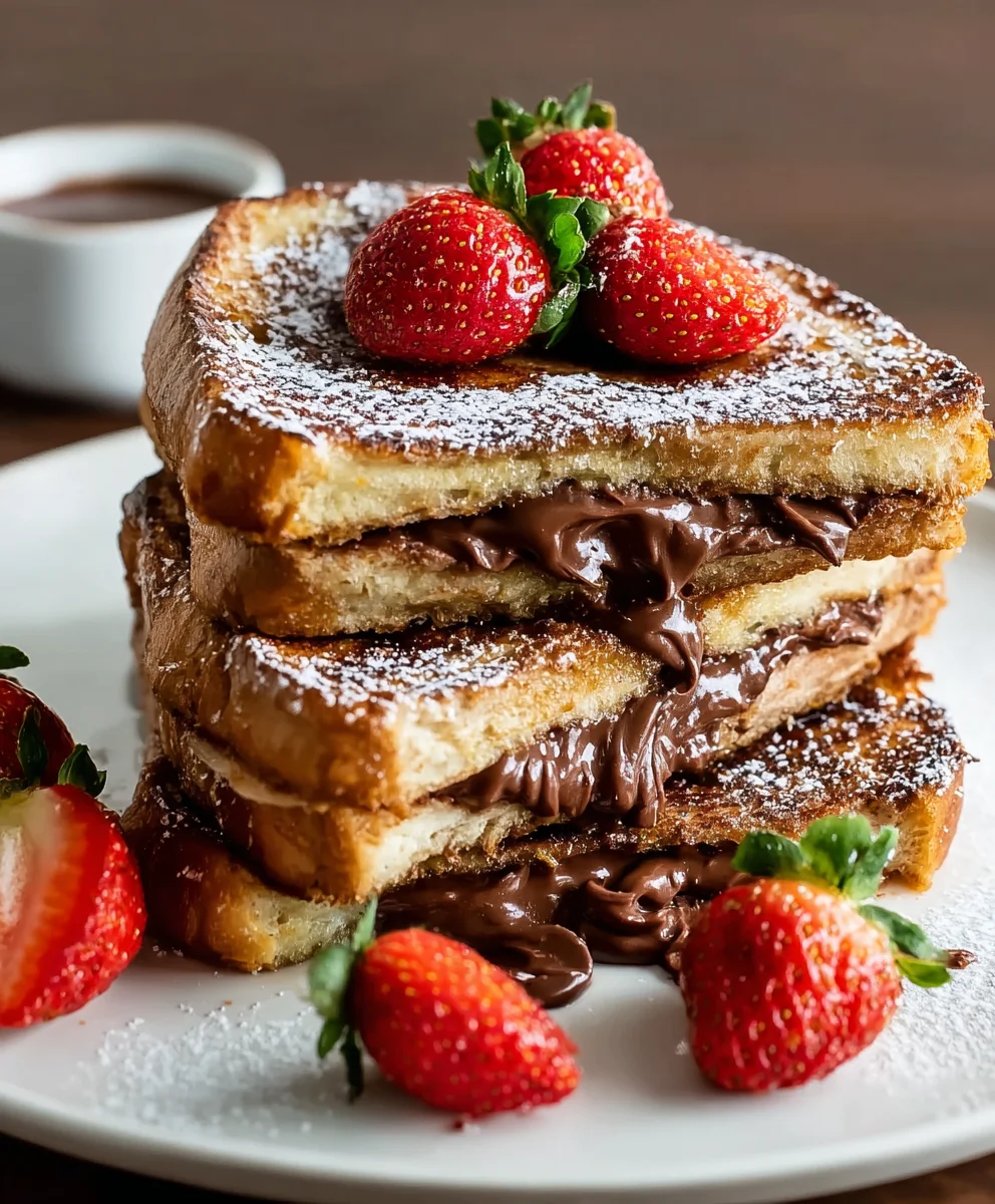 Decadent Nutella French Toast - Easy Breakfast Treat