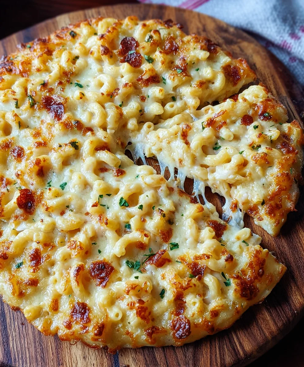 Ultimate Mac & Cheese Pizza-Ultimate Flavor Bomb