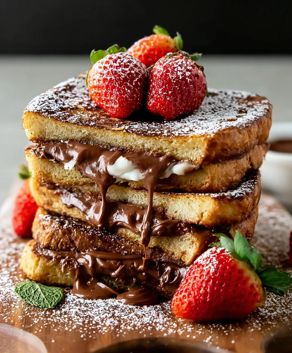 Decadent Nutella French Toast - Easy Breakfast Treat
