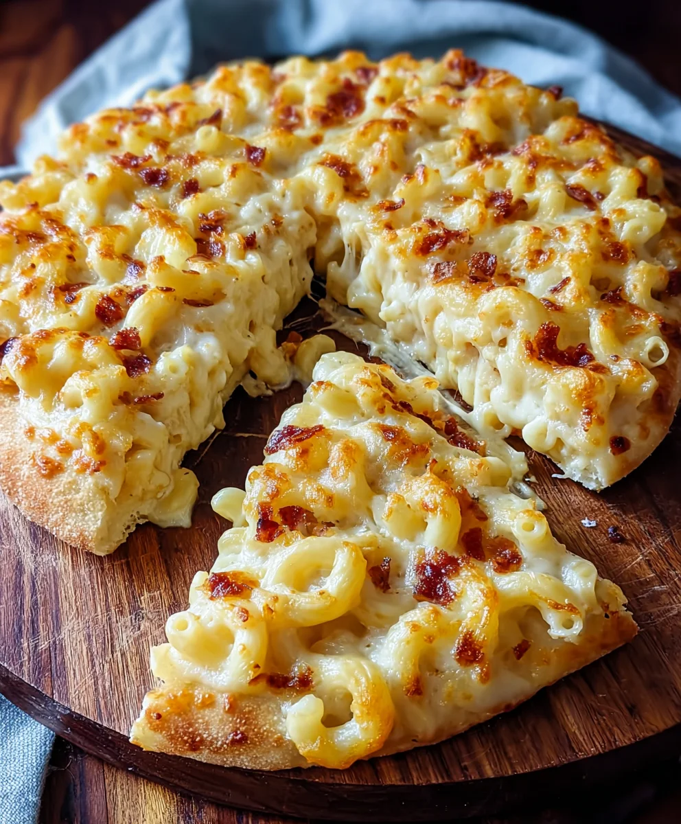 Ultimate Mac & Cheese Pizza-Ultimate Flavor Bomb