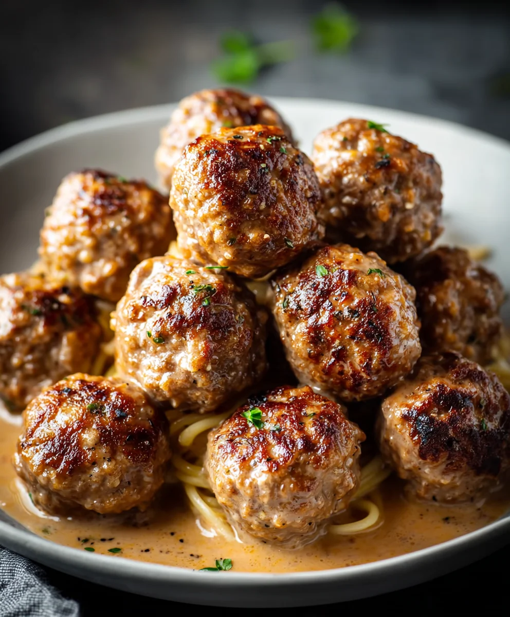 Beef and Apple Meatballs - Savory Sweet Delight
