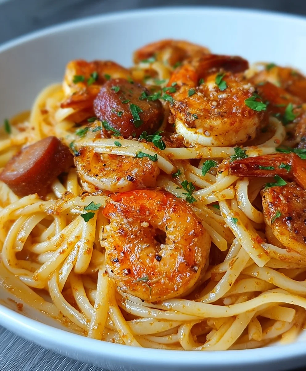 Spicy Cajun Shrimp Pasta-Easy & Delicious Recipe