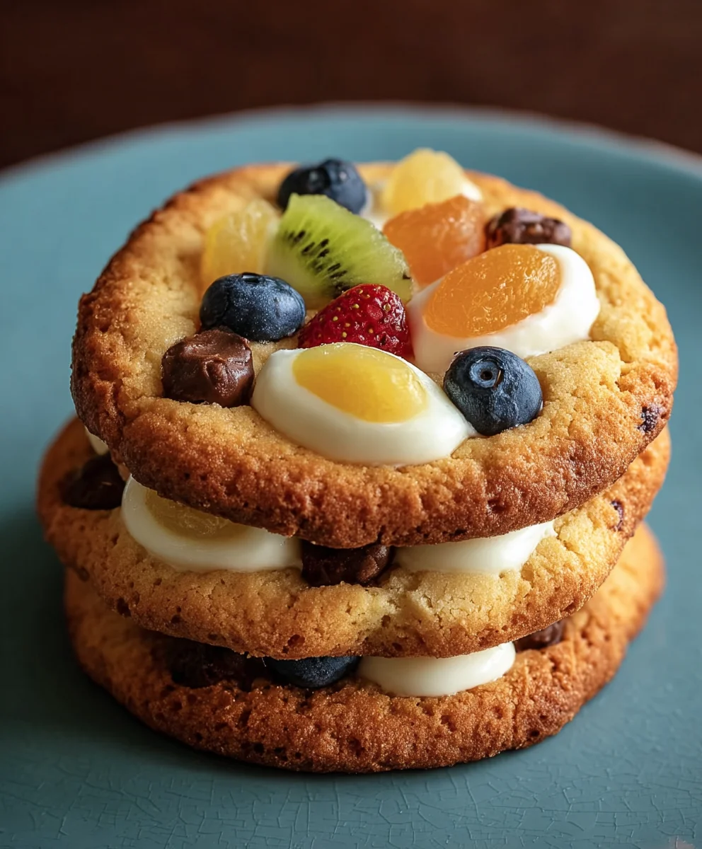 Easter Egg Fruit Cookies- Delicious & Easy Recipe