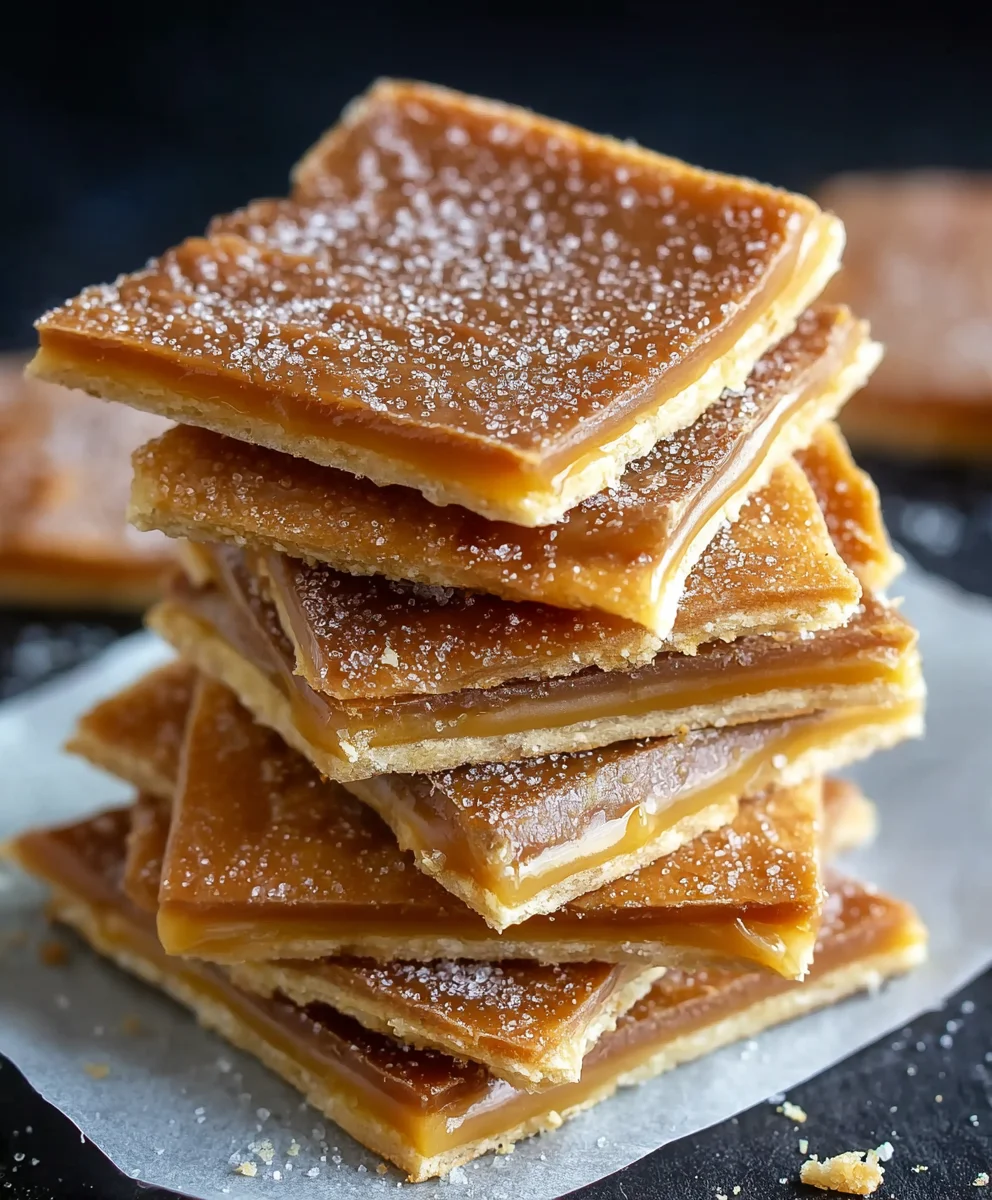 Churro Saltine Toffee Easy Festive Treat
