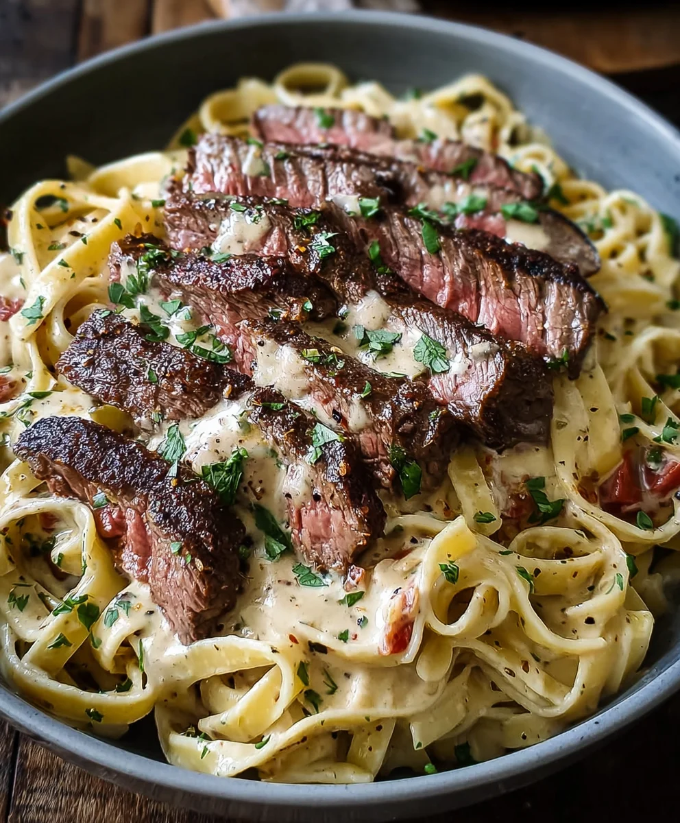 Spicy Cajun Steak Alfredo - Bold Flavor Pasta