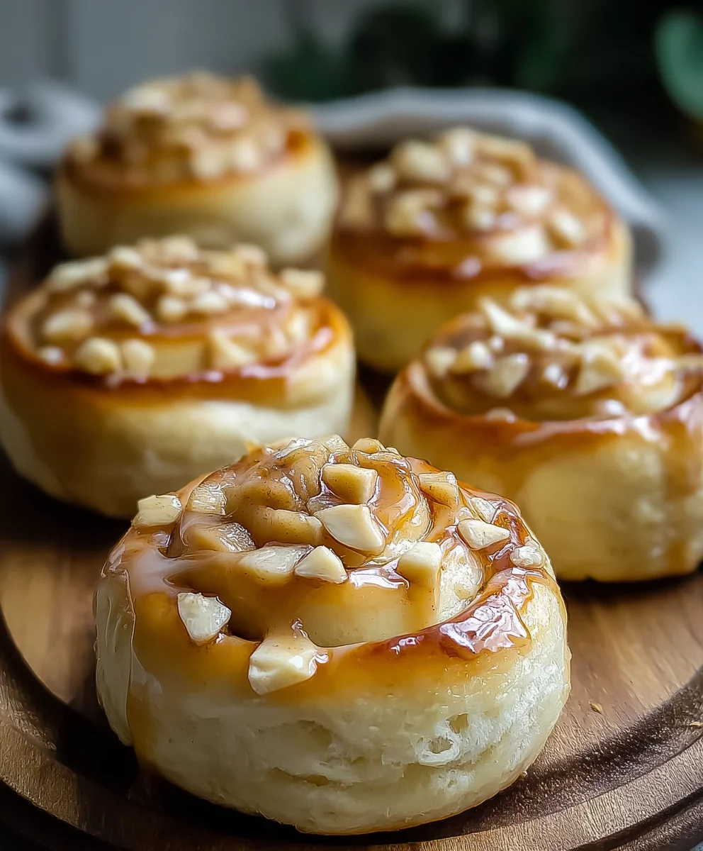 Easy Apple Cream Cheese Buns-Sweet & Delicious Treat