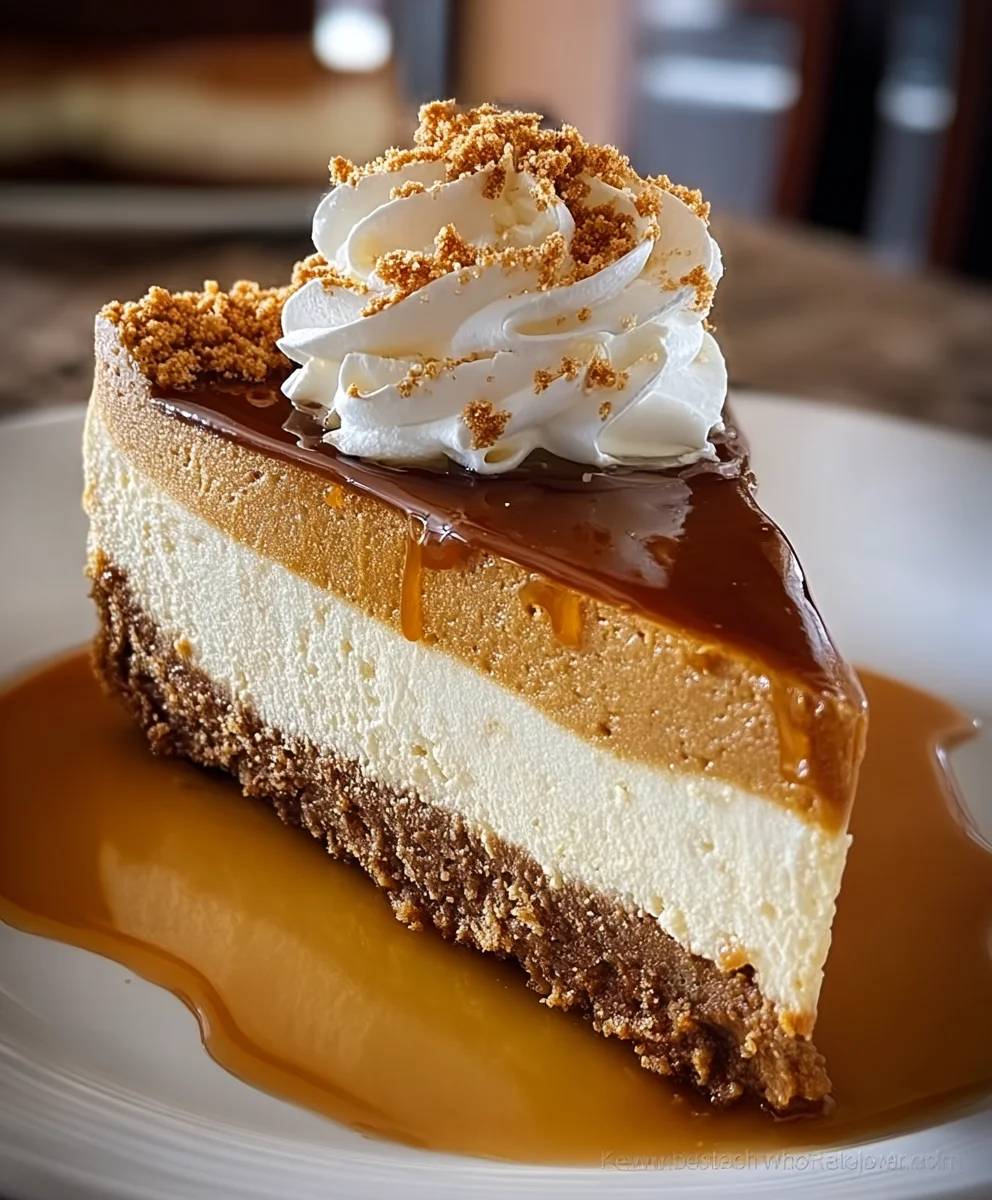 Creamy Pumpkin Cheesecake Recipe-Holiday Dessert