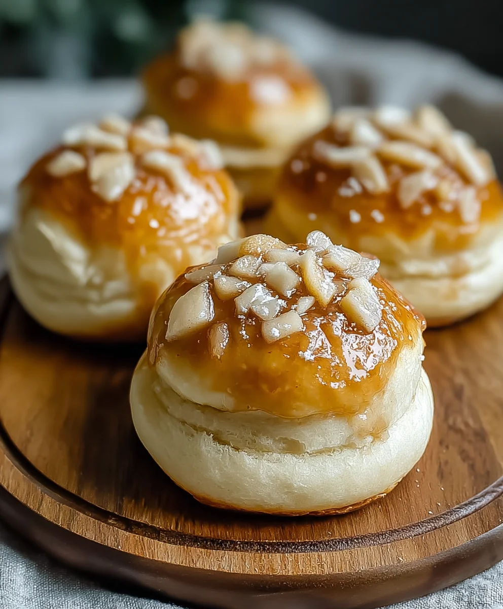 Easy Apple Cream Cheese Buns-Sweet & Delicious Treat