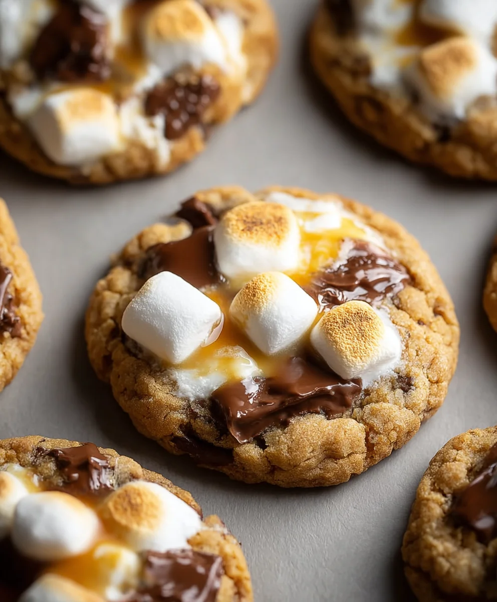 Chewy S'mores Cookies - Ultimate Chocolate Grabeef ham Treat