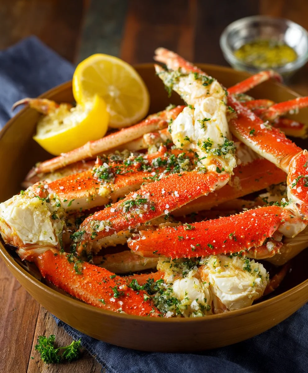 Garlic Butter Crab Legs-Perfect Seafood Feast