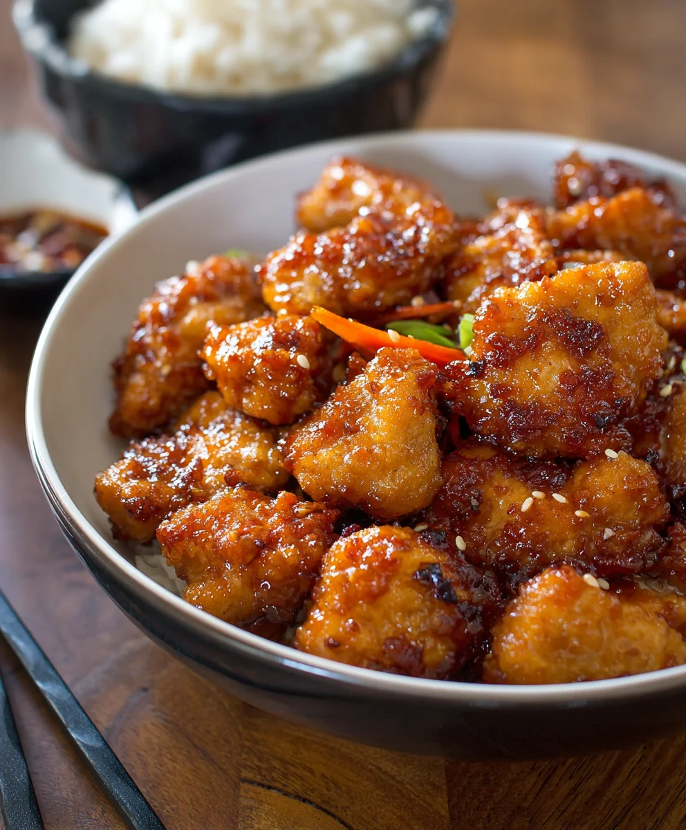 General Tso's Beef- Deliciously Sweet and Savory