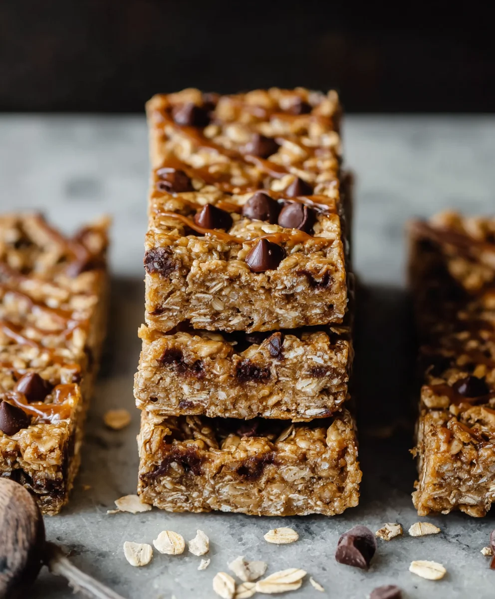 Soft-Baked Peanut Butter Granola Bars - Easy Recipe