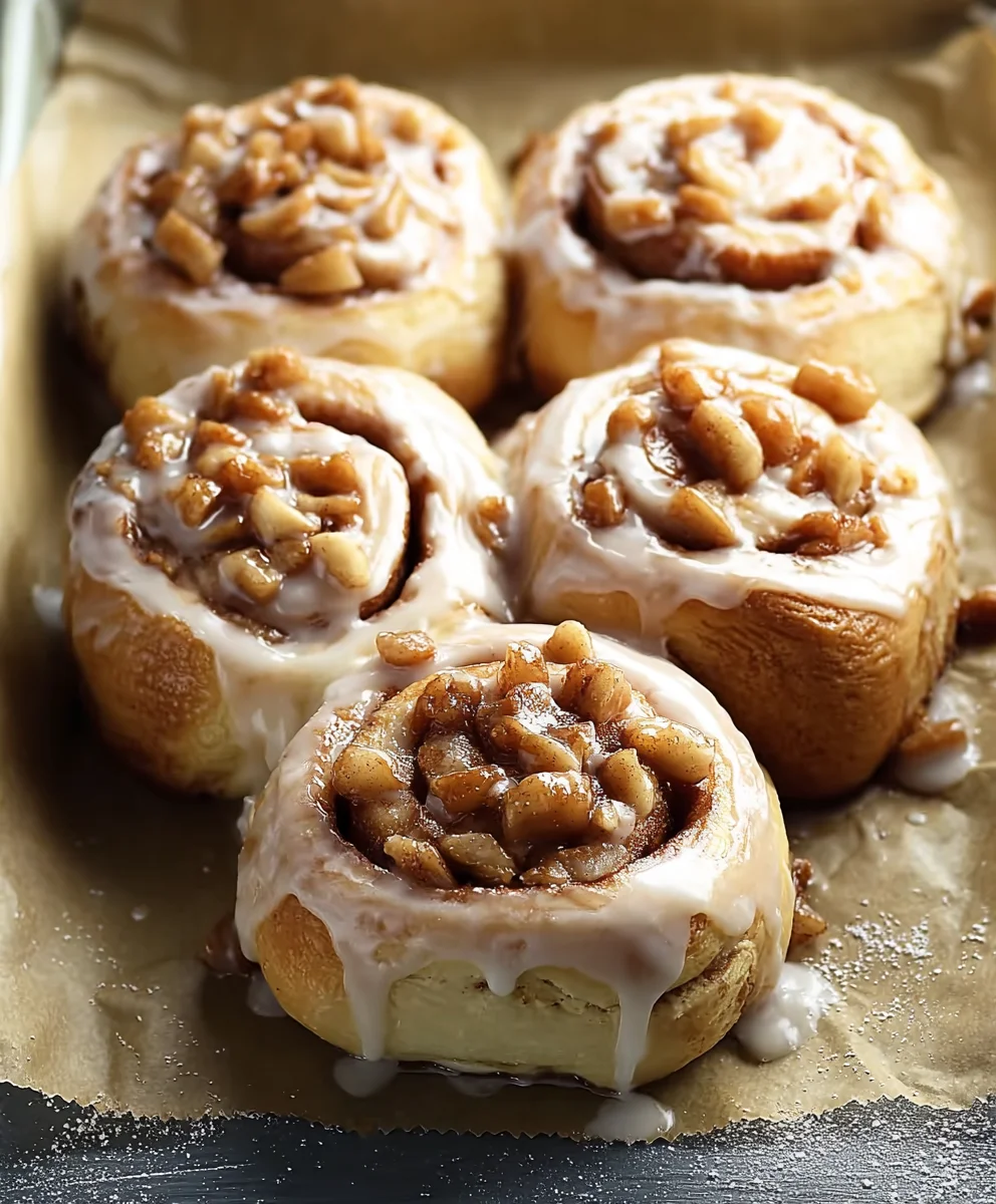 Sweet Apple Cinnamon Rolls-Warm Comfort Recipe