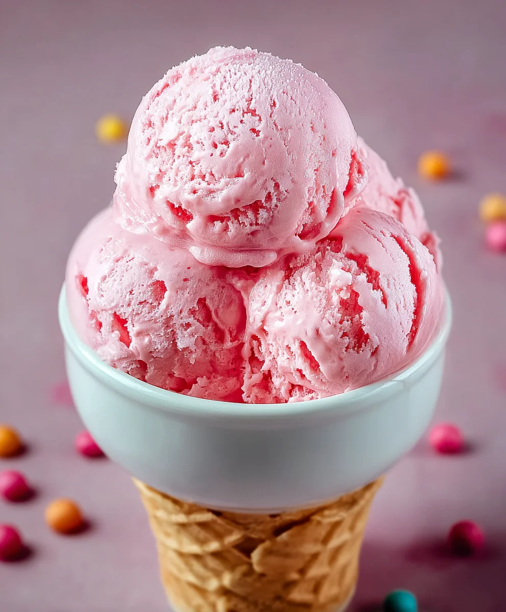 Sweet Bubblegum Ice Cream Recipe - Easy Homemade Treat